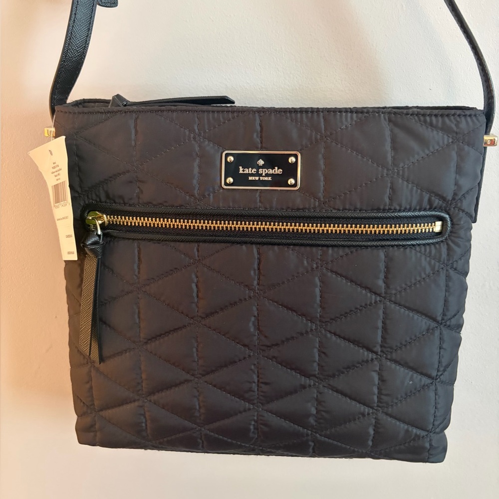 kate spade - Wilson Road Black Quilted Crossbody